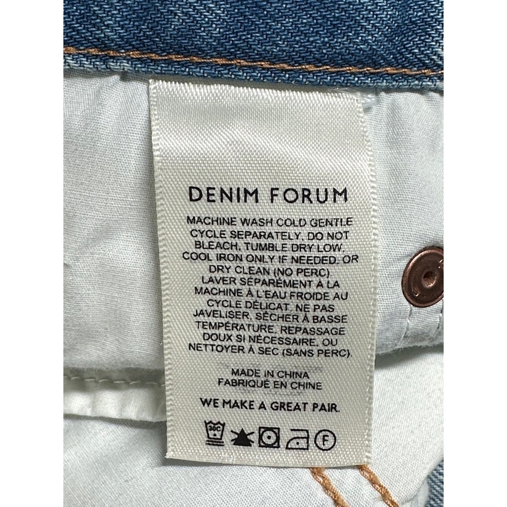 Denim Forum Aritzia Skirt Womens 29 90s Vintage Maxi Jean Country Western Party - Picture 8 of 11